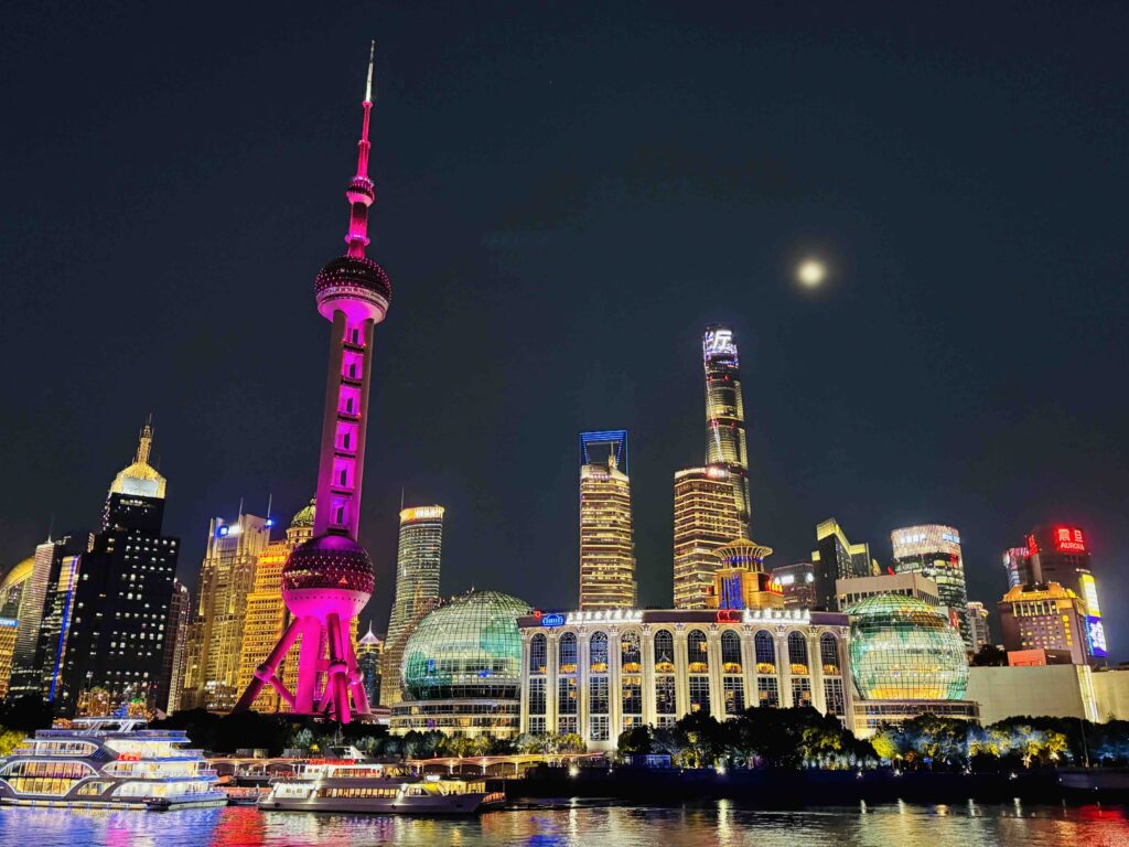 Shanghai skyline in China - one of the top travel destinations of the world