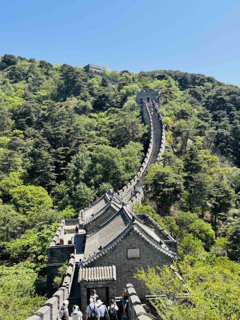 Magnificent Tower in first section of Great wall of China